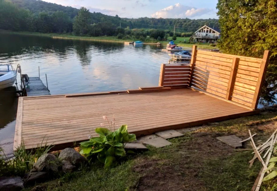 NAC lake deck